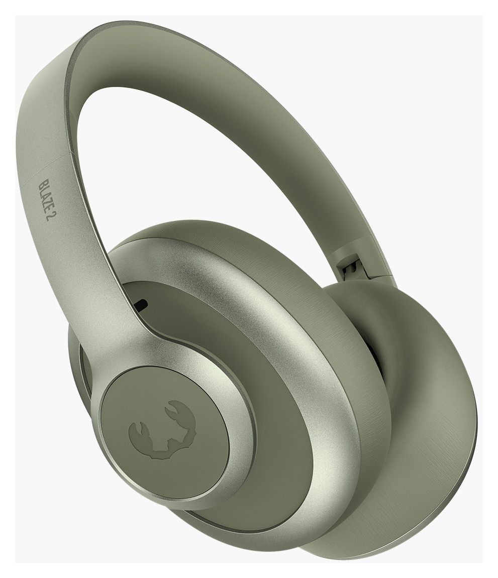 Clam Blaze 2 Ohraufliegender Bluetooth Kopfhörer kabellos 80 h Laufzeit USB Typ-C  (Grün) 