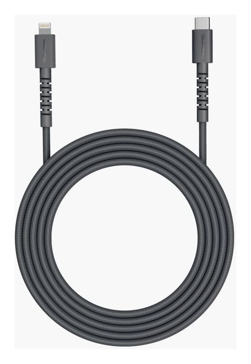 FlexWave Lightning auf USB C Männlich 0,7 m  (Grau) 