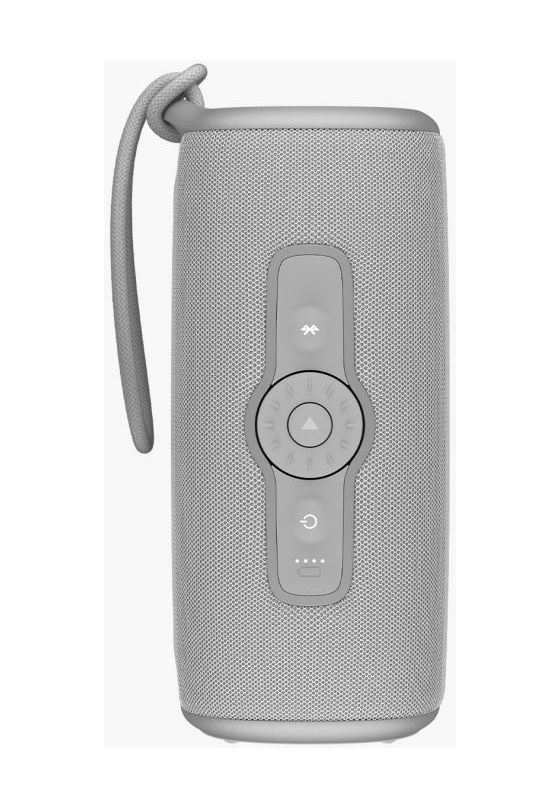 Rockbold Bold M2 Bluetooth Lautsprecher IP67 Laufzeit bis 24 h  (Grau) 
