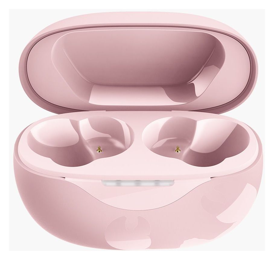 Twins Breez In-Ear Bluetooth Kopfhörer kabellos 7 h Laufzeit USB Typ-C  (Pink) 