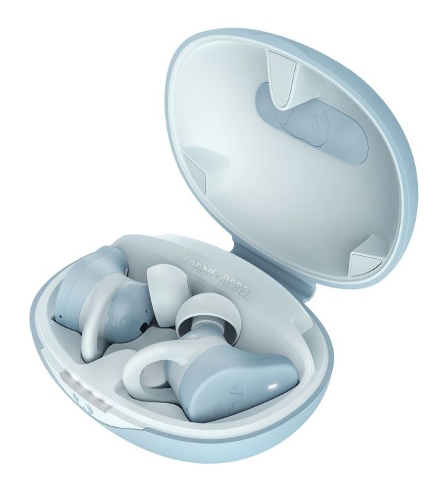 Twins Rush In-Ear Bluetooth Kopfhörer kabellos 9 h Laufzeit IP57  (Blau) 