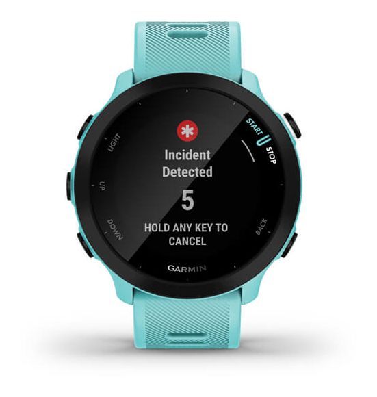 Forerunner 55 Digital 42 mm Smartwatch Rund 