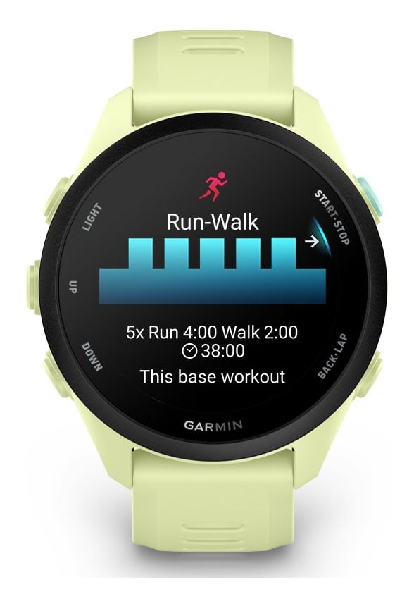 Forerunner 70 Digital 30 mm Smartwatch Rund  (Limette) 