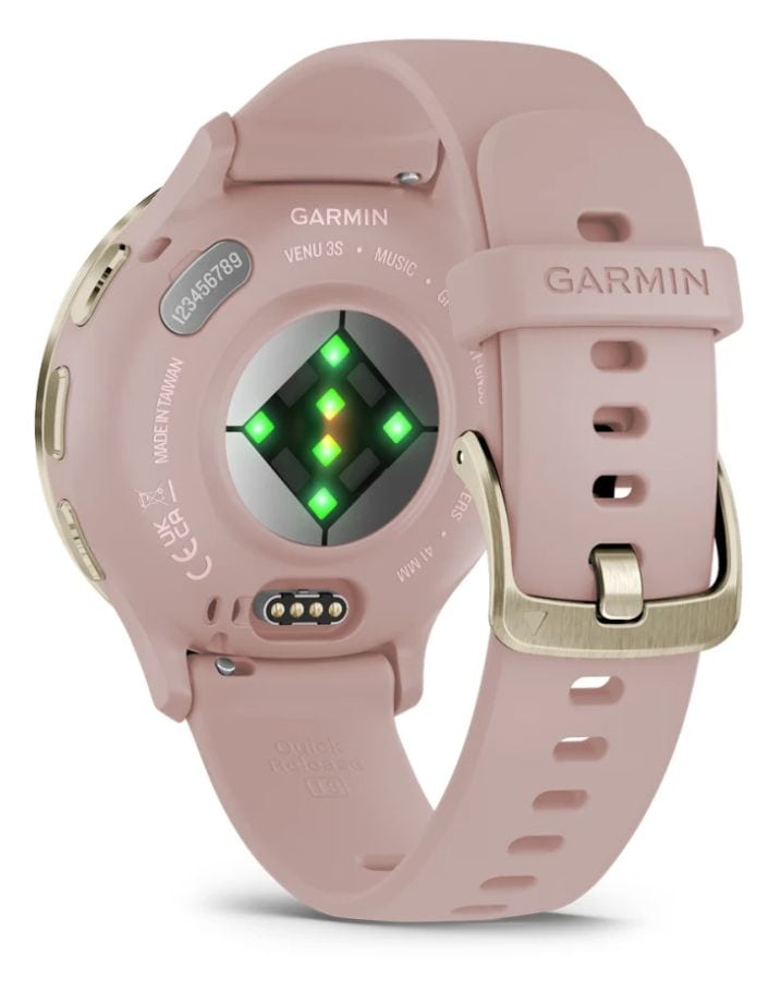 Venu 3S Digital 41 mm Smartwatch Rund  (Gold, Rose) 