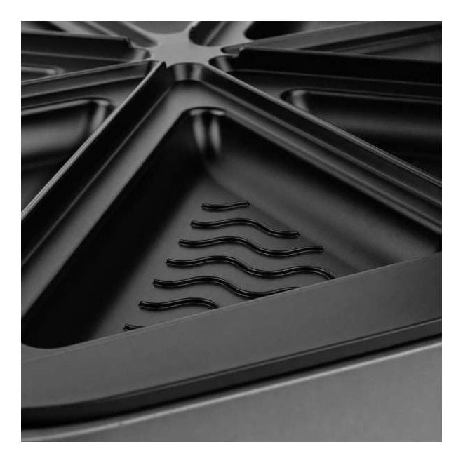 42469 Snack Station 4XL Advanced Sandwichmaker 1800 W für 4 Sandwiches  (Schwarz) 