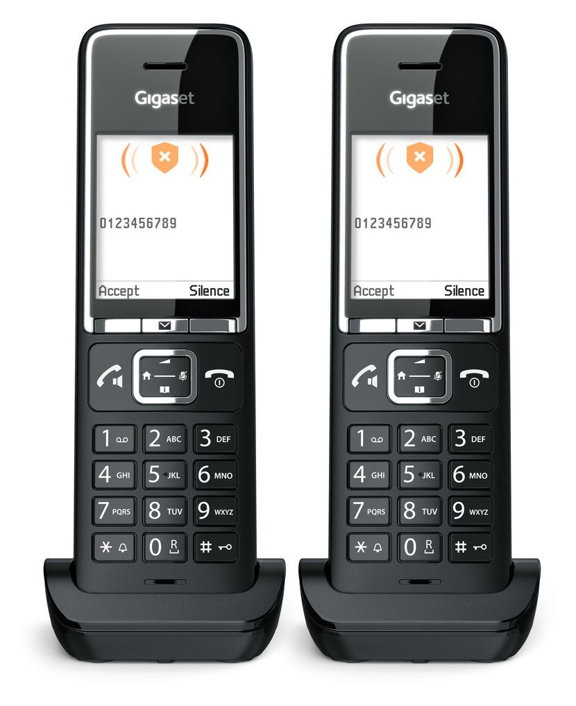 Comfort 550HX Duo Analoges/DECT-Telefon  (Schwarz) 