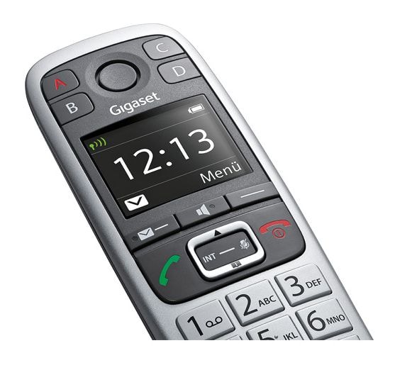 E560HX Analoges/DECT-Telefon  (Grau/Silber) 