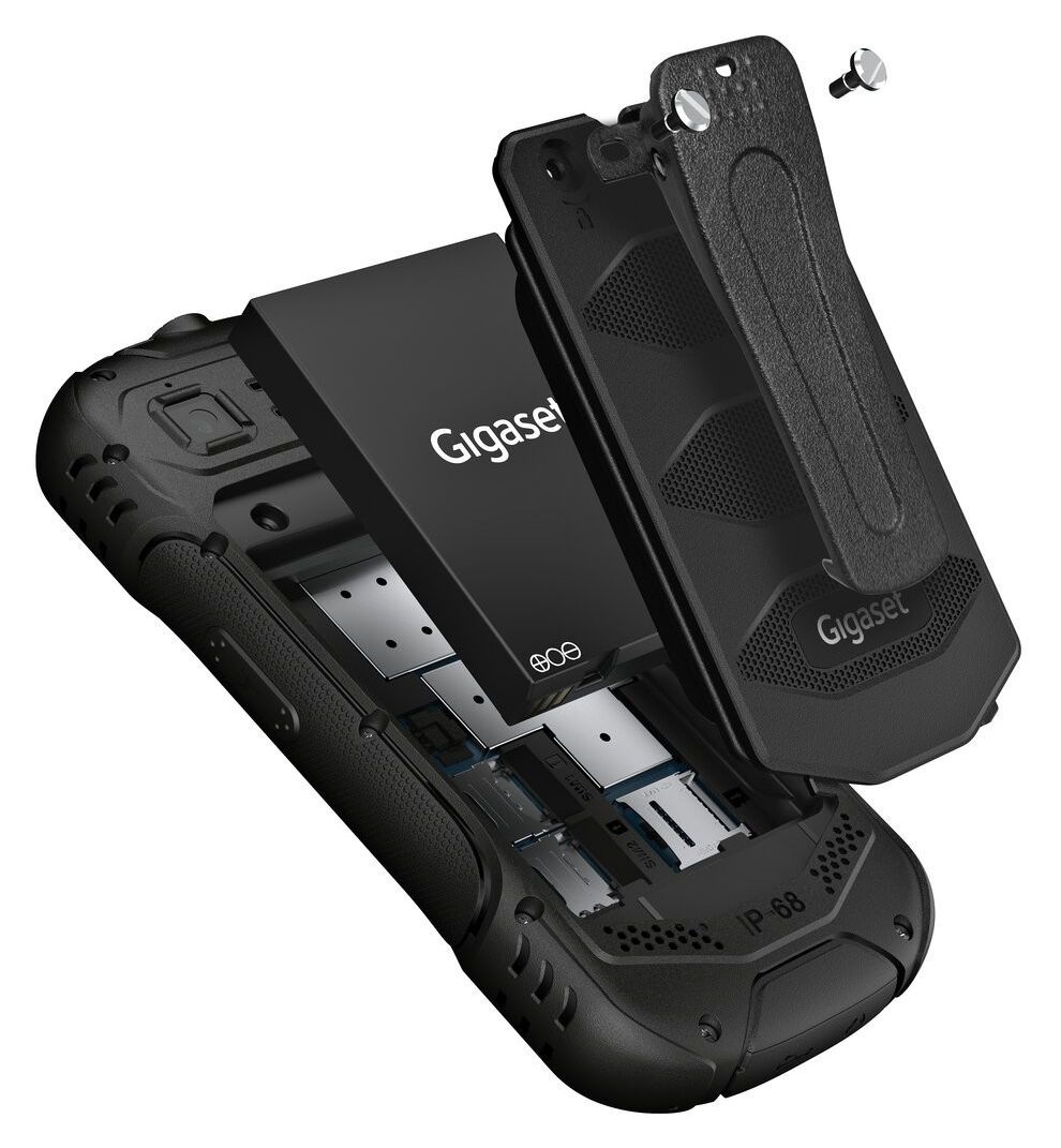 GLX8 Active 0,128 GB 4G Smartphone 6,1 cm (2.4 Zoll 2 MP Einzelne Kamera Kamera Dual Sim Nicht verfügbar  (Schwarz) 