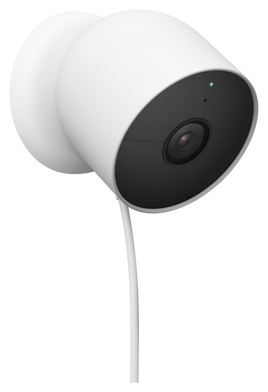 Nest Cam 1920 x 1080 Pixel IP-Sicherheitskamera IP65 Innen & Außen Nachtsicht  (Weiß) 