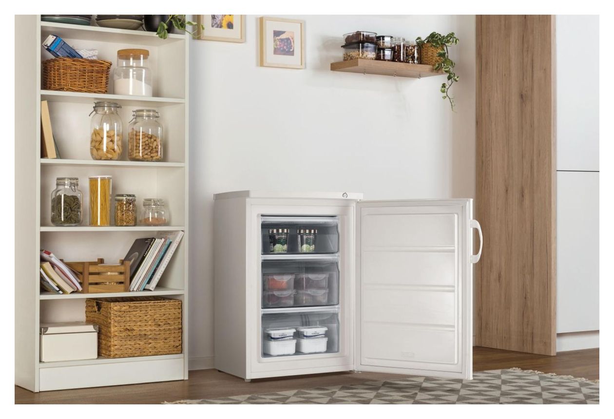 F492PW 86 l Gefrierschrank 165 kWh Jahr  (Weiß) 
