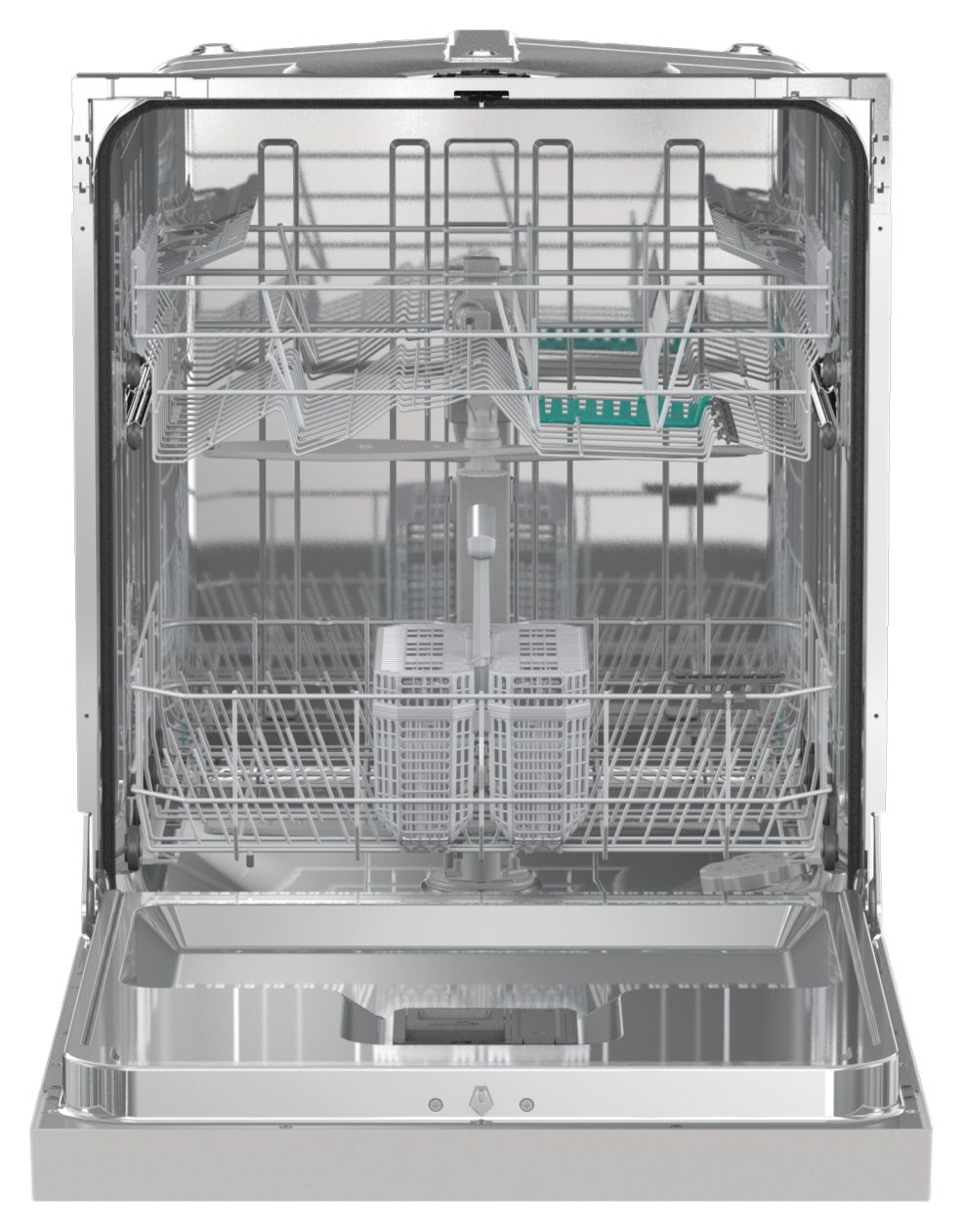 GI642E90X 60 cm Geschirrspüler teilintegriert (ohne Front) Leise 13 Maßgedecke aquaStop Funktion 
