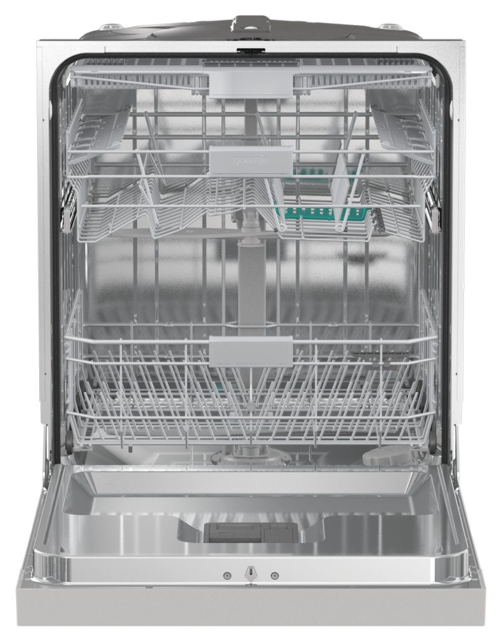 GI673C60X 60 cm Geschirrspüler teilintegriert (ohne Front) Sehr leise 16 Maßgedecke aquaStop Funktion 