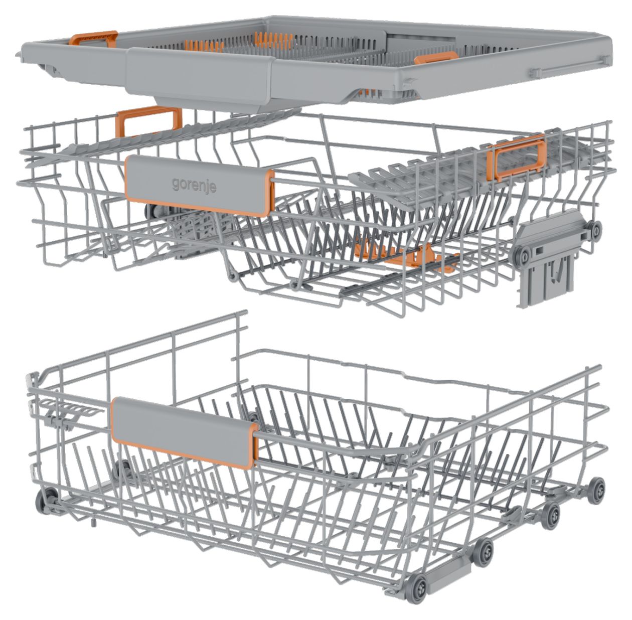 GU663A67X 60 cm Geschirrspüler unterbaufähig Sehr leise 16 Maßgedecke aquaStop Funktion Auto Open 
