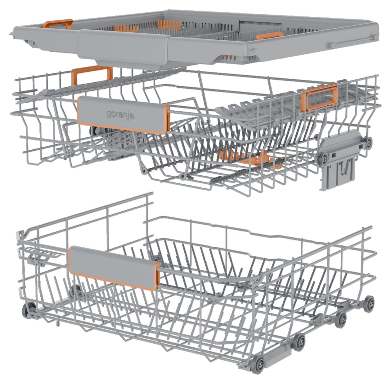 GV663A67 60 cm Geschirrspüler vollintegriert (ohne Front) Sehr leise 16 Maßgedecke aquaStop Funktion Auto Open 