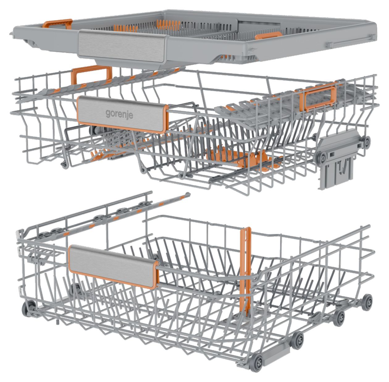GV673A65 60 cm Geschirrspüler unterbaufähig Sehr leise 14 Maßgedecke aquaStop Funktion 