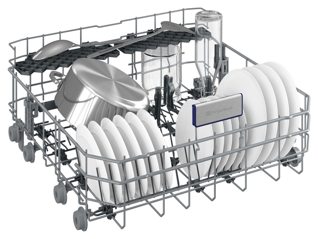 GNSP4630XB 60 cm Geschirrspüler integriert (ohne Front) Sehr leise 16 Maßgedecke Restwärme 