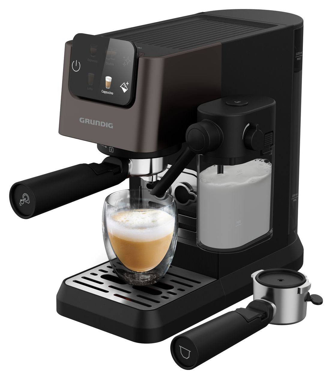 KSM6430 Delisia Siebträger Kaffeemaschine 1350 W  (Anthrazit) 
