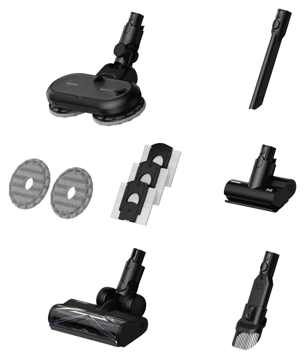 VCP9431 Pro Handstaubsauger Beutellos bis 60 min Laufzeit 25,2 V EPA  (Schwarz, Silber) 