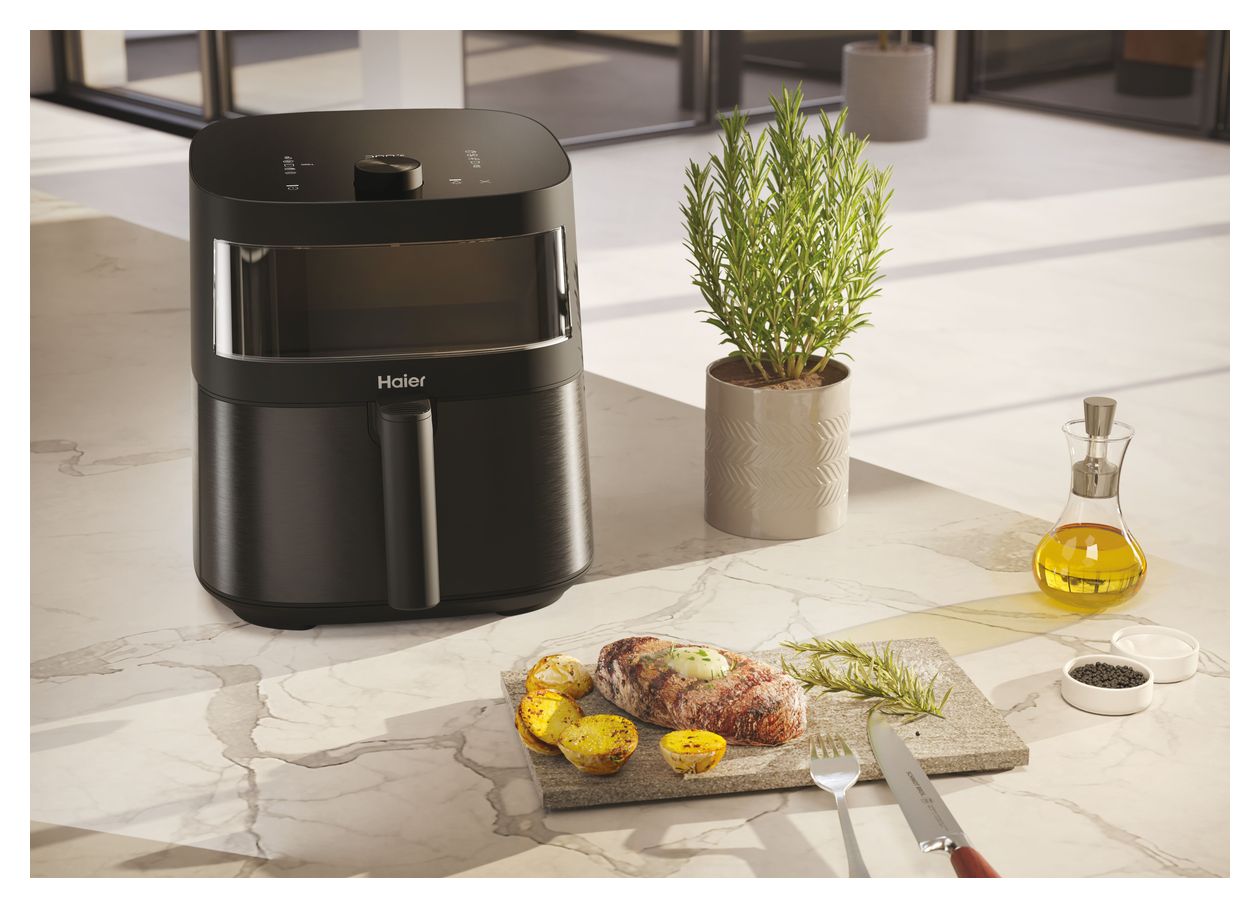HAF5TWA011 Heißluftfritteuse 6,5 l 2000 W  (Schwarz) 