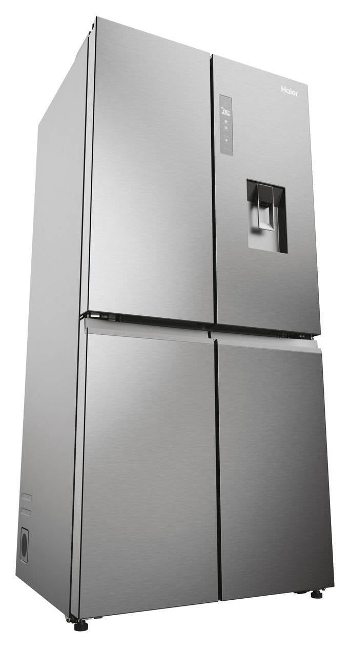 HCW58F18EHMP Side-by-Side Kühl-/ Gefrierkombination 319 l / 185 l 293 kWh NoFrost 1775 mm x 830 mm  (Platin, Edelstahl) 