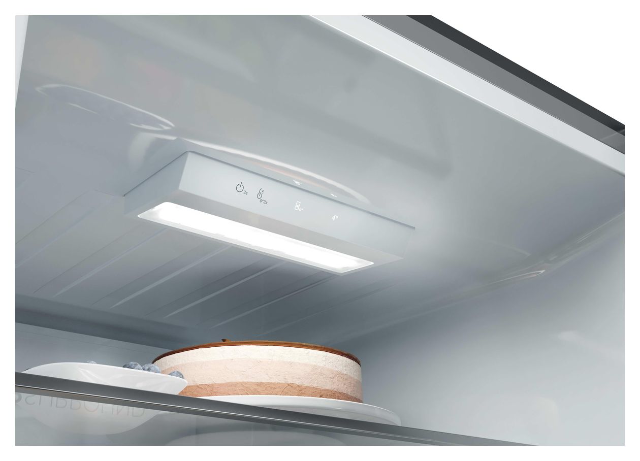 HDPR1620ANPK 289 l / 120 l Kühl-Gefrierkombi freistehend NoFrost 114 kWh Jahr  (Edelstahl) 