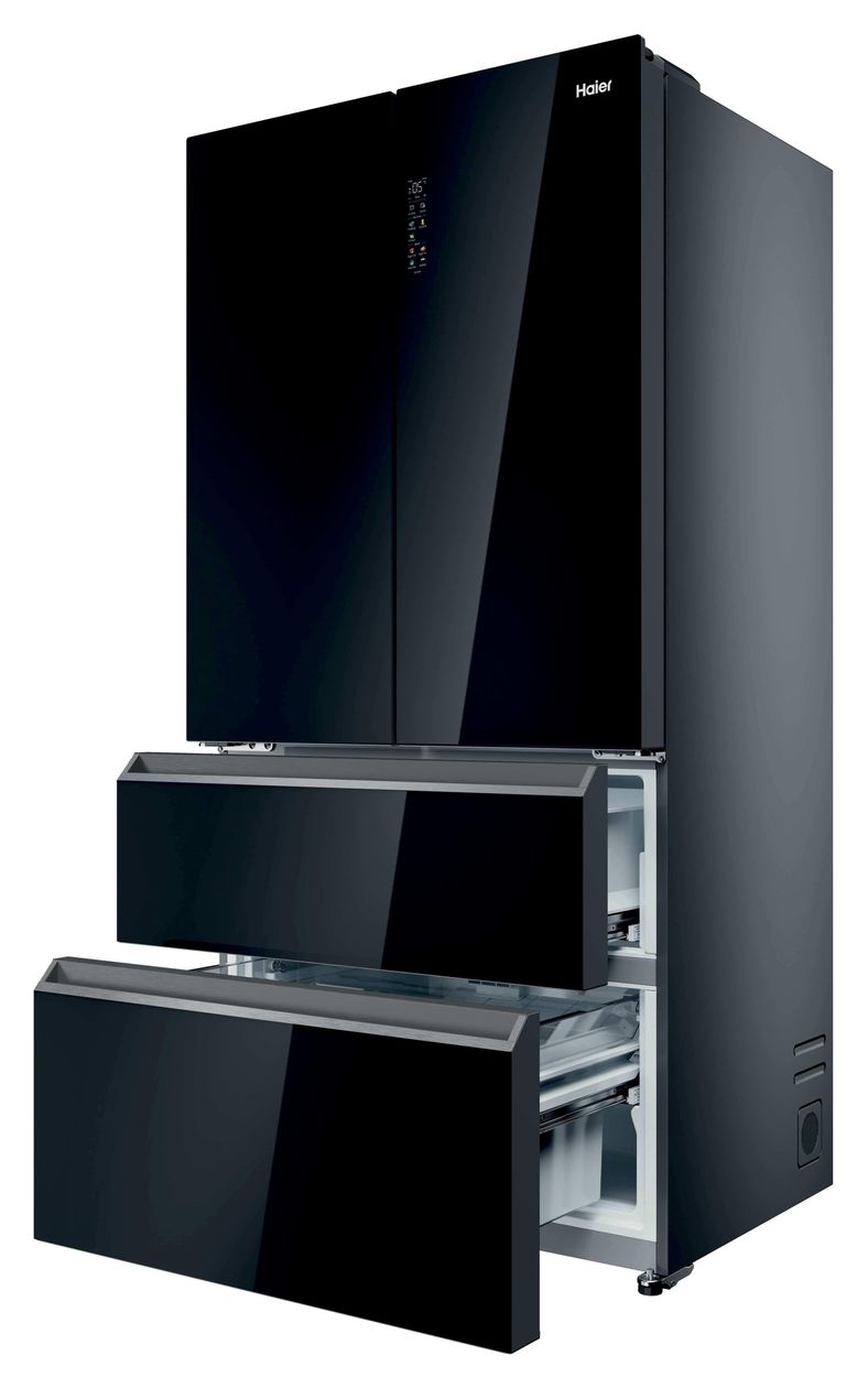 HFR79F19DFGB Side-by-Side Kühl-/ Gefrierkombination 449 l / 254 l 293 kWh NoFrost 1900 mm x 905 mm  (Schwarz) 