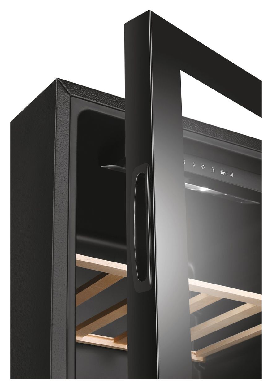 HWS33GG Weinkühler Freistehend EEK: G 1 Zonen 33 Flasche(n) 