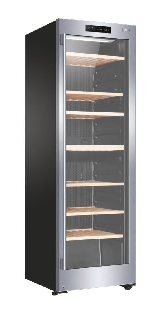 WS137GDNFI Weinkühler Freistehend EEK: F 2 Zonen 137 Flasche(n) 