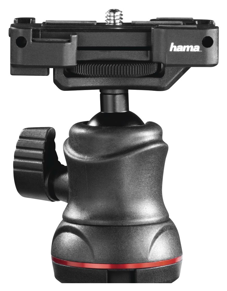 004635 Solid II 21B 3 Bein(e) Stativ Smartphone-/Digital-Kamera Bluetooth  (Schwarz, Rot) 