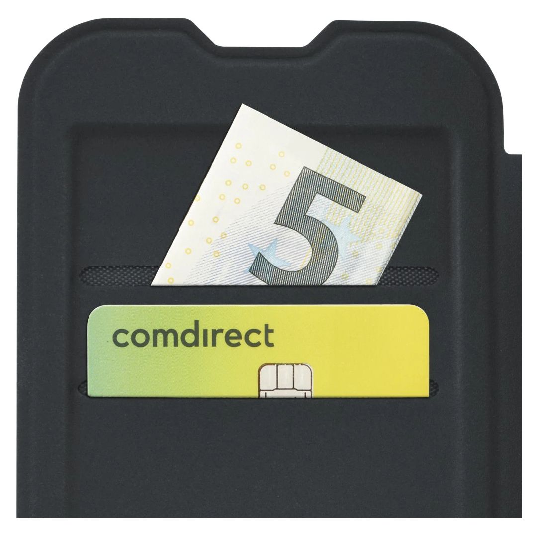 019651 Extreme Protect Folio für Apple iPhone 16  (Schwarz) 