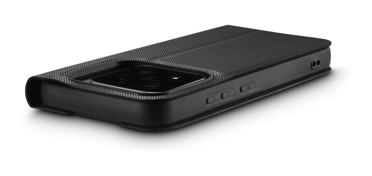 019883 Daily Protect Folio für Xiaomi 15T Pro  (Schwarz) 