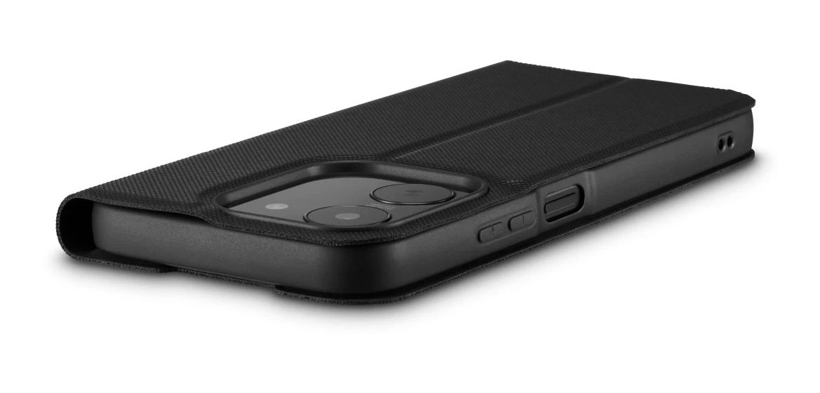080201 Daily Protect Folio für Xiaomi Redmi 17C  (Schwarz) 
