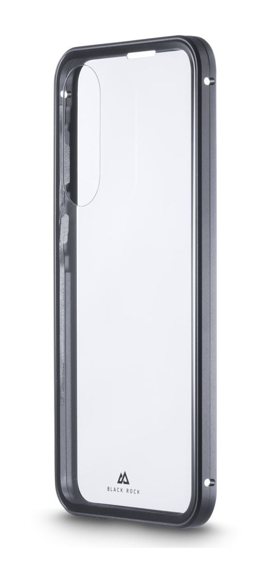 080295 360 Grad Glass Cover für Samsung Galaxy A57 5G  (Schwarz/Transparent) 