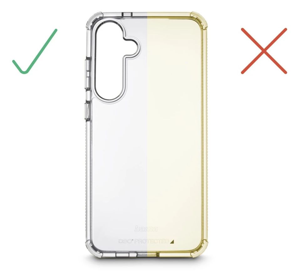 080441 Extreme Protect Cover für Samsung Galaxy S25 FE  (Transparent) 