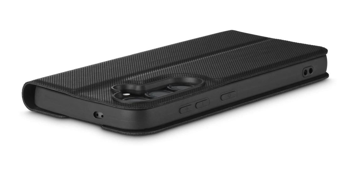 080559 Daily Protect Folio für Samsung Galaxy S25  (Schwarz) 