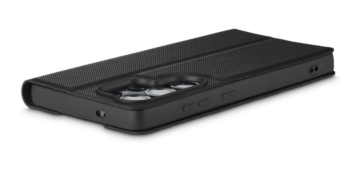 080578 Daily Protect Folio für Samsung Galaxy S25 Ultra  (Schwarz) 