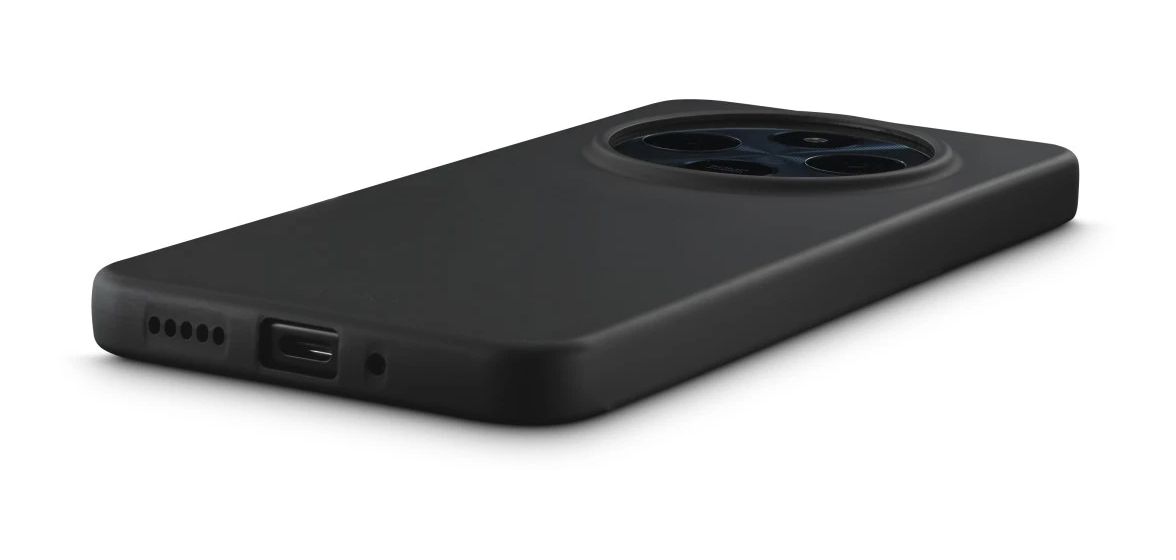 123708 Fantastic Feel Cover für Xiaomi Redmi 14C  (Schwarz) 