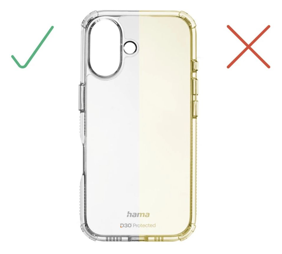 123719 Extreme Protect Cover für Apple iPhone 16e  (Transparent) 