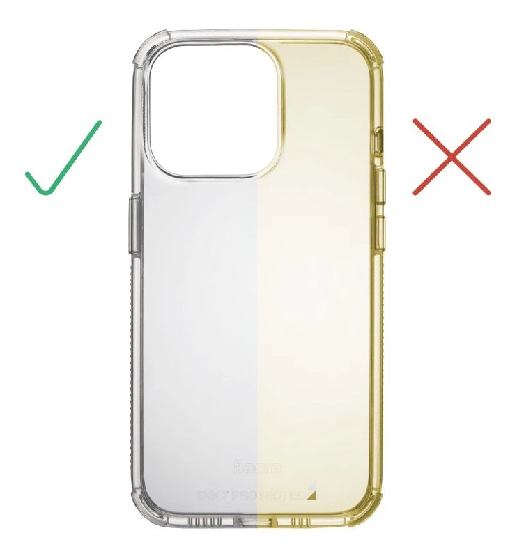 123764 Extreme Protect Cover für Apple iPhone 16 Pro  (Transparent) 