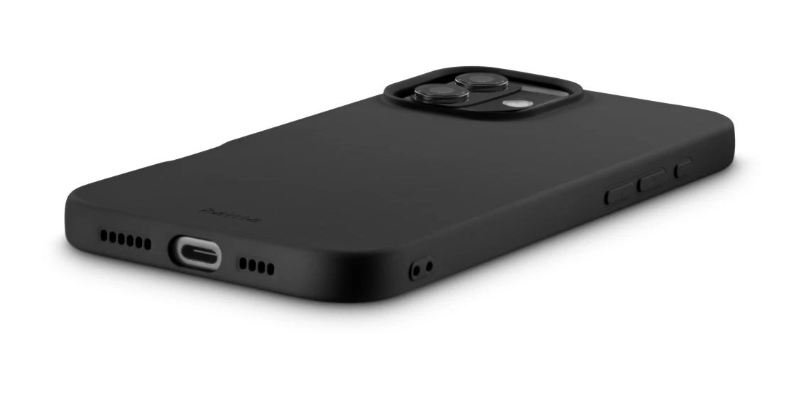 136860 Fantastic Feel Cover für Apple iPhone 16 Plus  (Schwarz) 