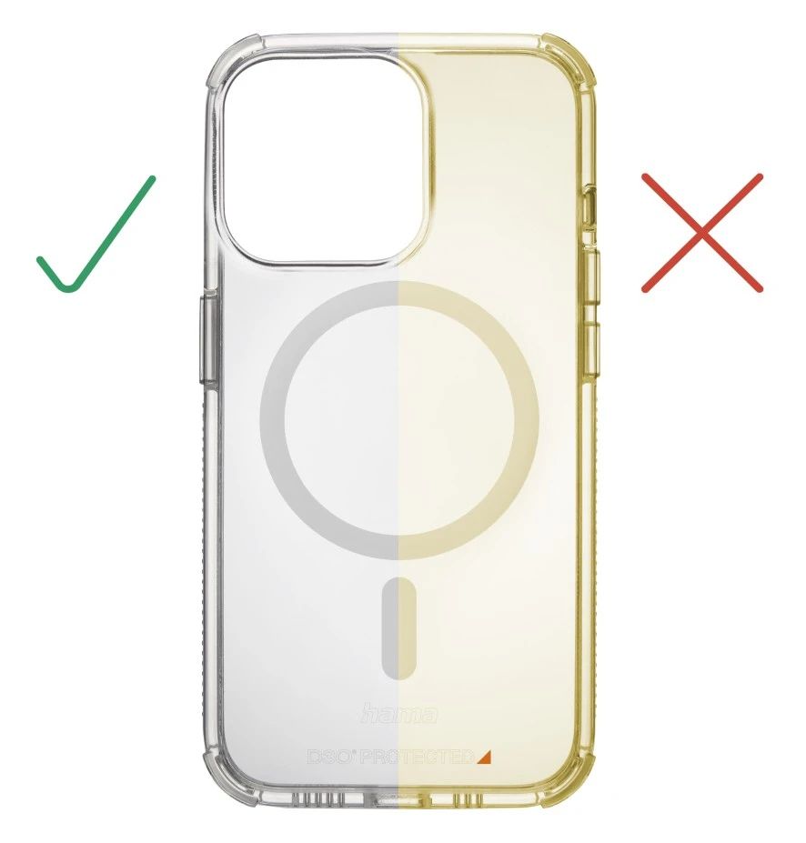 136865 Extreme Protect Cover für Apple iPhone 16 Pro Max  (Transparent) 