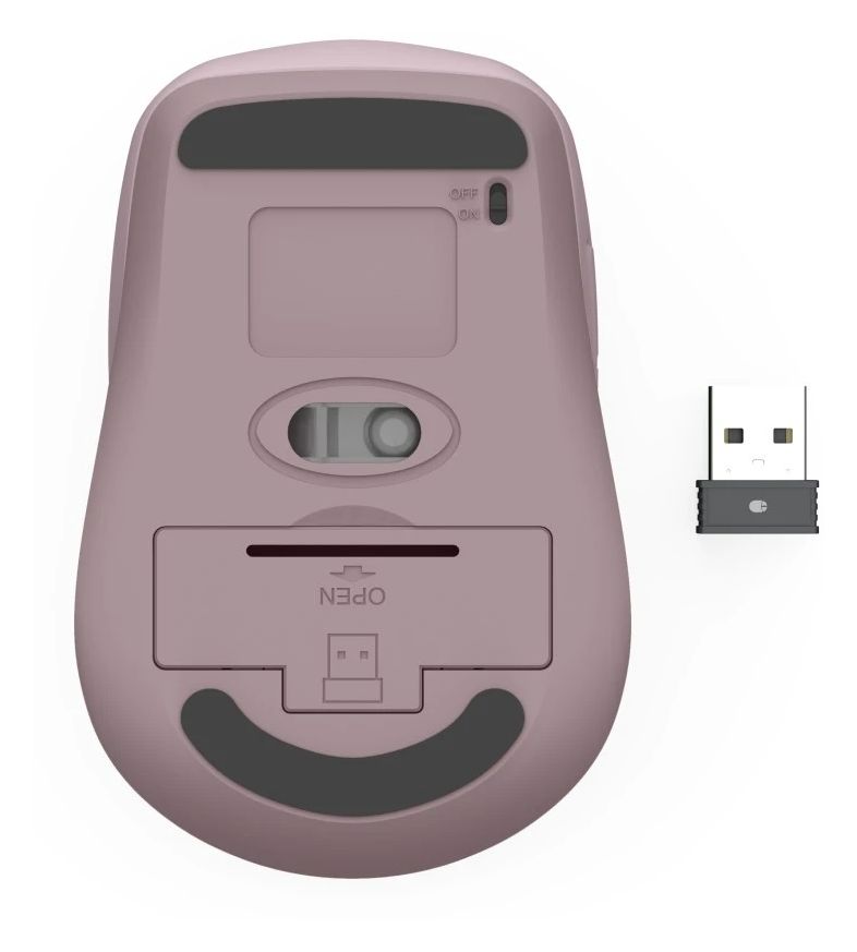 173042 WM-450 1600 DPI Büro Maus Optisch  (Pink) 