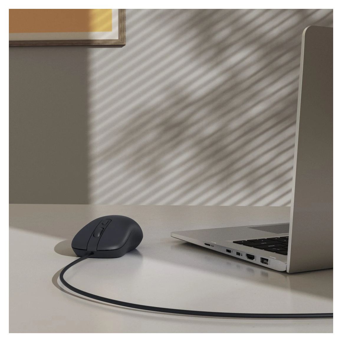 173074 CM-200 1600 DPI Büro Maus Optisch  (Schwarz) 