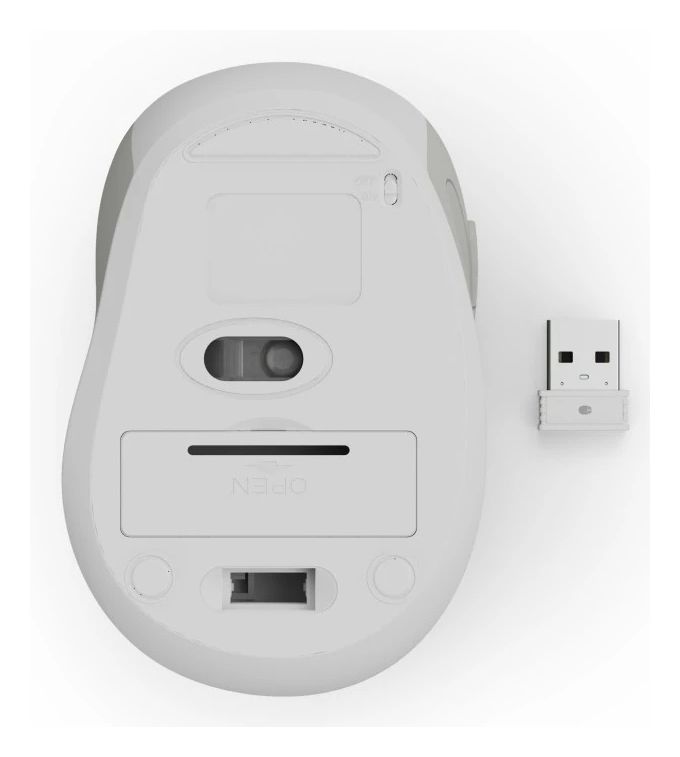 173078 WM-400 1600 DPI Büro Maus Optisch  (Weiß) 