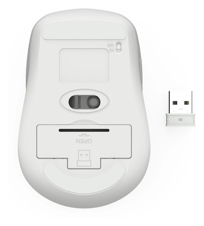 173080 WM-450 1600 DPI Büro Maus Optisch  (Weiß) 