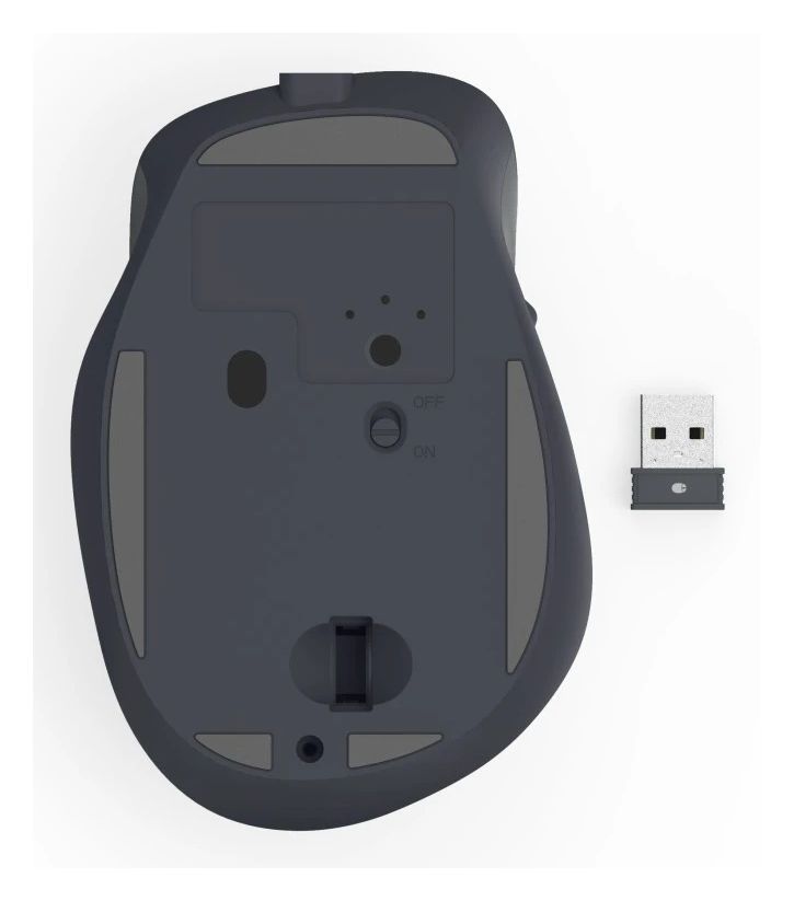 173081 WM-500 1600 DPI Büro Maus Optisch  (Schwarz) 