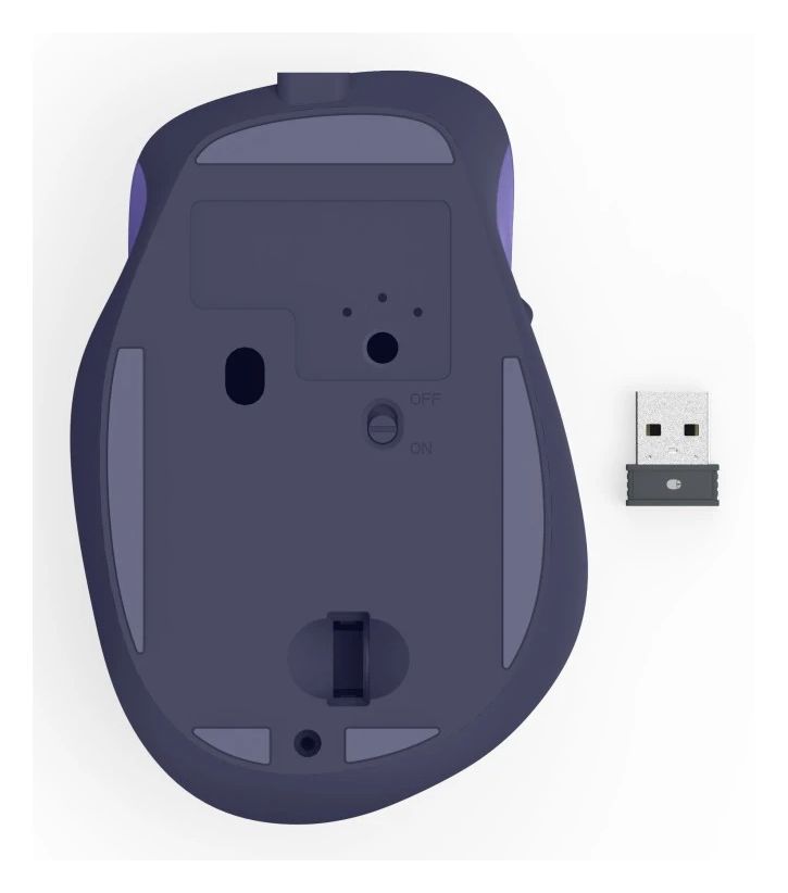 173083 WM-500 1600 DPI Büro Maus Optisch  (Blau) 