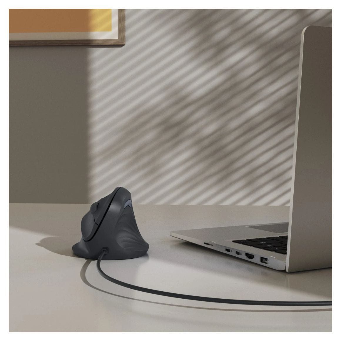 173086 ECM-500R 1800 DPI Büro Maus Optisch  (Schwarz) 