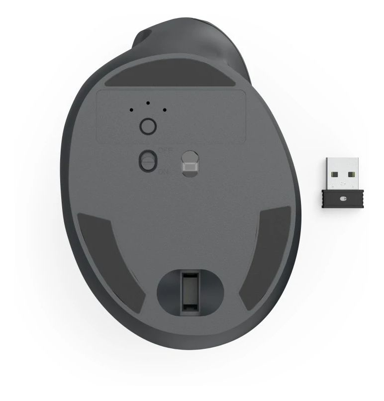 173089 EWM-500L 1800 DPI Büro Maus Optisch  (Schwarz) 