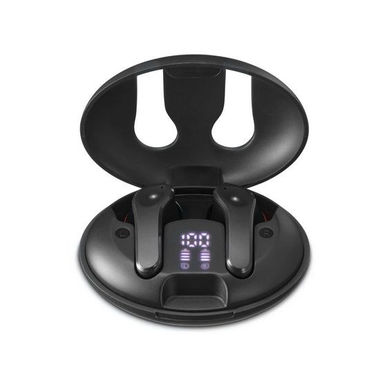 184167 Spirit Unchained In-Ear Bluetooth Kopfhörer Kabellos TWS 16 h Laufzeit  (Schwarz) 